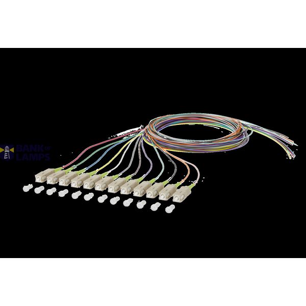 OpDAT pigtail SC-PC, OM5, 12 colors image 2