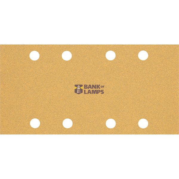 EXPERT C47 Sandpaper with 8 holes for Orbital Sanders 93 x 186 mm, G 6 1-pc image 1