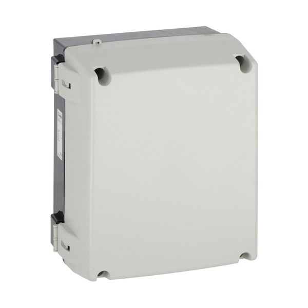 Empty non-metallic enclosure, without external pushbuttons, for BF40...BF80 contactors image 1