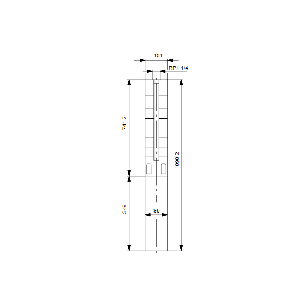 Submersible deepwell pump SP 2A-28 1.5 kW 1x220V 50Hz image 3