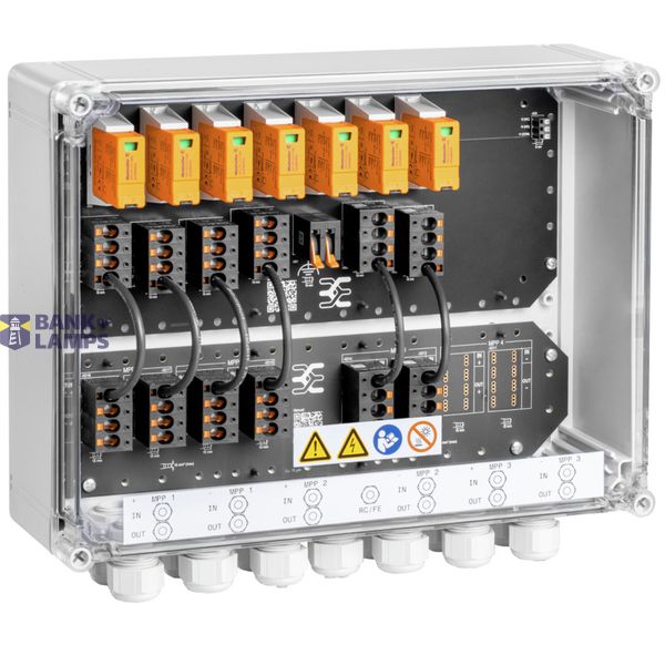 Combiner Box (Photovoltaik), PV Next, 1100 V, 3 MPP's, 3 Inputs / 3 Ou image 1
