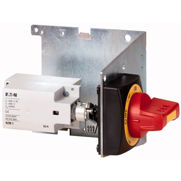 NZM1-XSRM-R Main switch assembly kit, on the right side, red, size 1 image 1