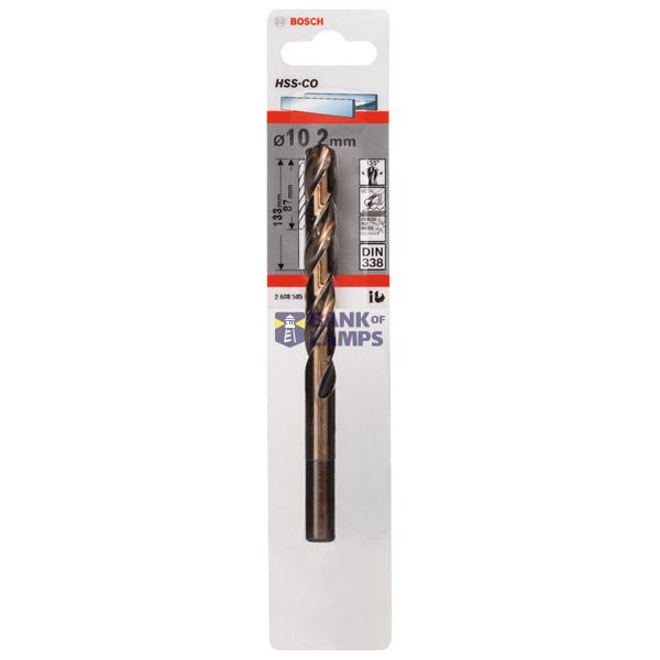 Metal drill bits HSS-Co, DIN 338 10,2 x 87 x 133 mm 1 pcs. image 2