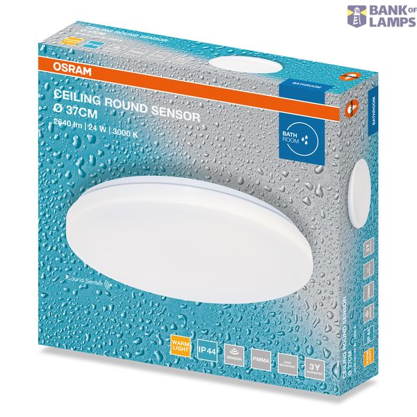 CEILING ROUND SEN 24W 830 IP44 OSRAM image 1