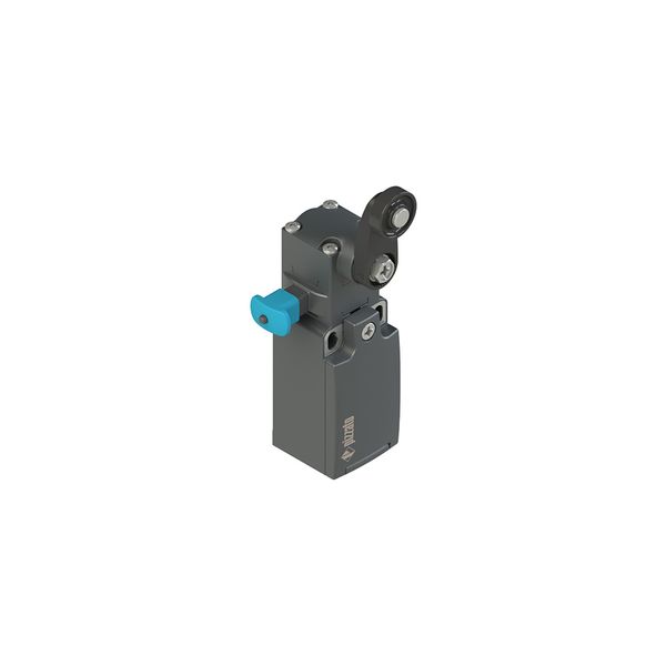 Position switch with roller lever and reset device image 1