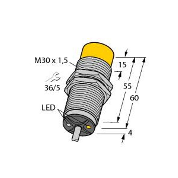 Inductive Sensor   NI20U-M30-ADZ30X2 image 1
