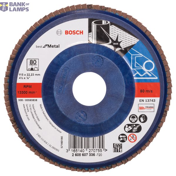 Flap disc X571, Best for Metal image 1