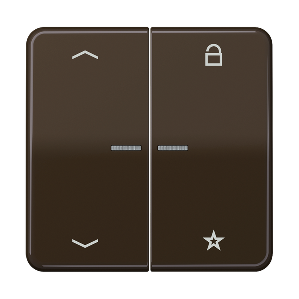 LB Management push-button 2-gang CD1702BR image 3