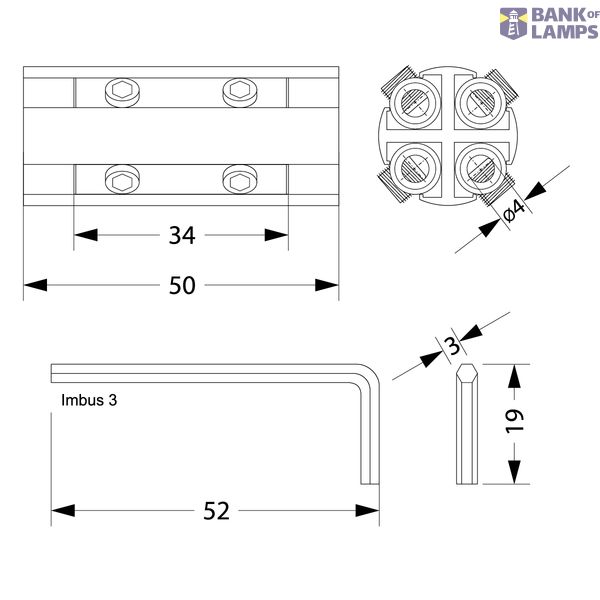 ZKMZGEL146 Cable connector for joint 4x1.5-6mm² image 2