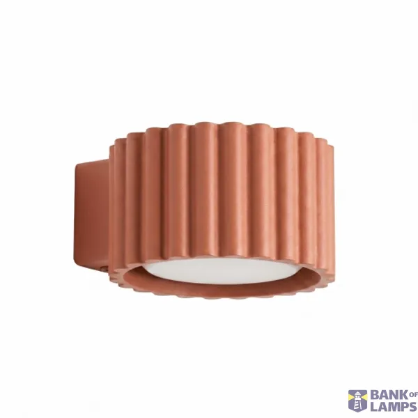 Wall lamp AURA red ochre Gx53 image 1