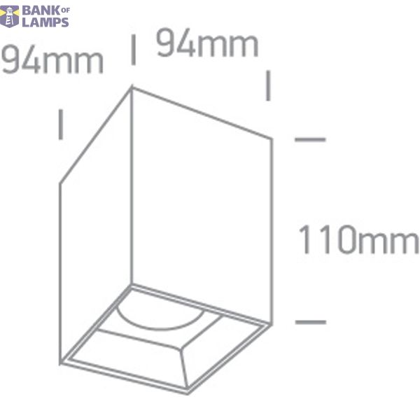 WHITE 20W WW IP20 45deg 230V DARK LIGHT image 3