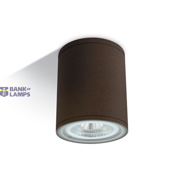 RUST BROWN CYLINDER PAR30 E27 20W IP54 image 1