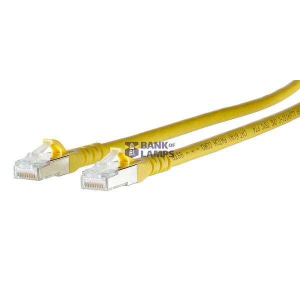 Patch cord Cat.6A AWG 26 7.5 m yellow image 1
