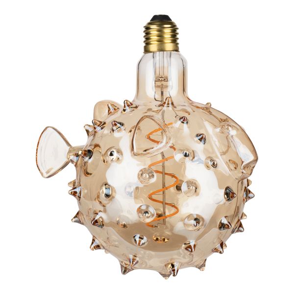 LED Blowfish Gold E27 4W 2200K DIM image 4