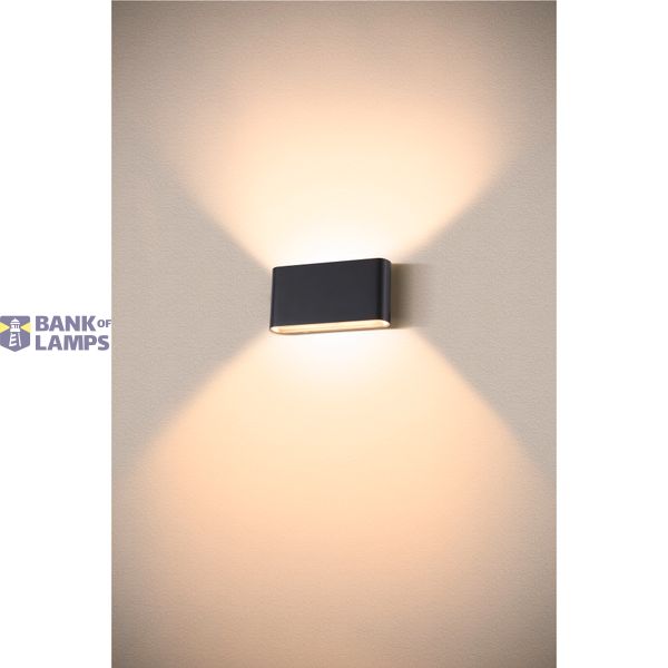 OVAL 18 WL wall-mounted light 2700/3000K, 10W, black image 2