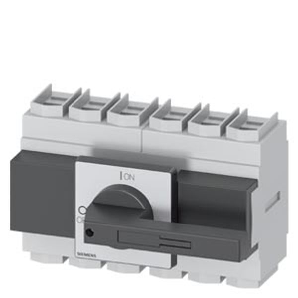 SENTRON, 3LD switch disconnector, main control switch, 4-pole, Iu: 63 A image 2