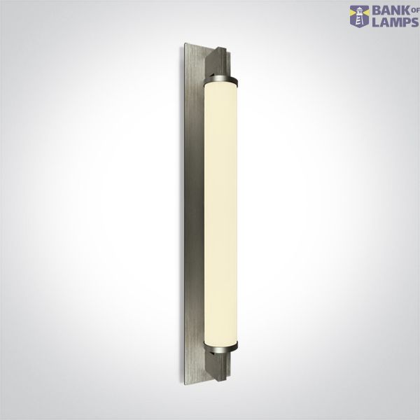 BRUSHED CHROME LED CW 18W IP44 230V image 1