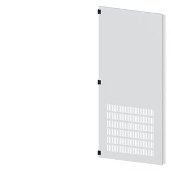 SIVACON, door half, left, with ventilation openings, IP20, H: 2000 mm, W: 800 mm, RAL image 2