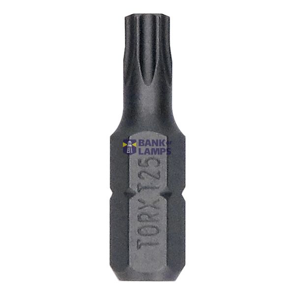 Screwdriver bit Extra Hard T25 25 mm 25 pcs. image 1