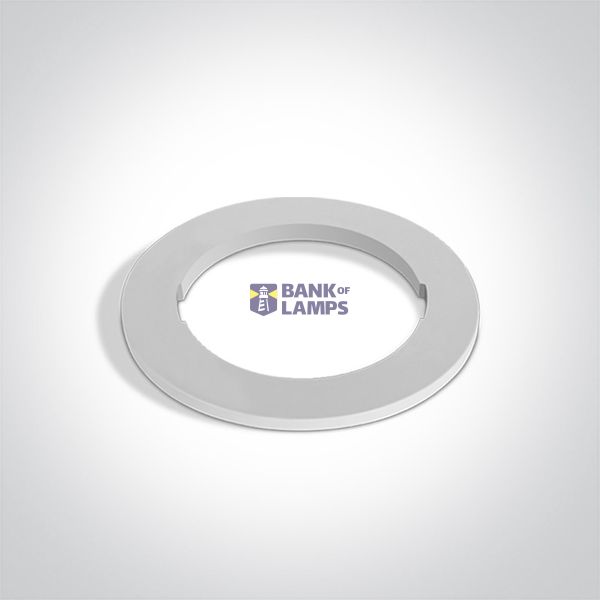 WHITE DECORATIVE BASE ROUND FOR 10105H / 10112HA image 1