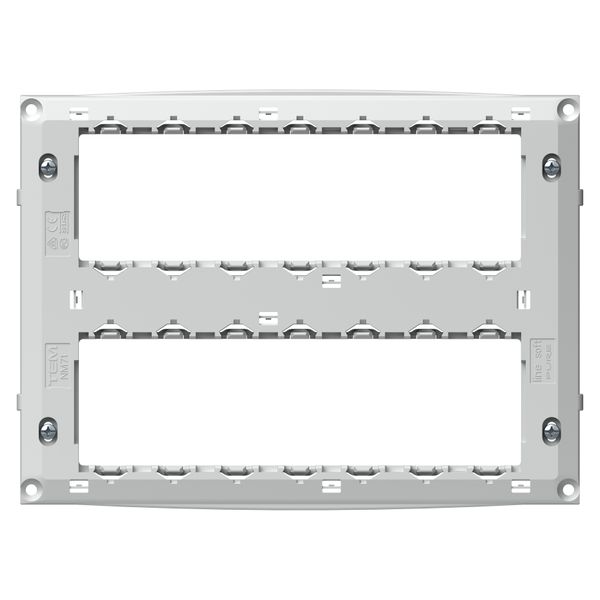 Mounting frame without claws, 2x7M image 3