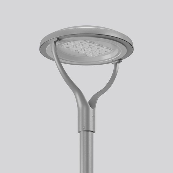 GONIA, 45 W, 3450 lm, 730, silver, DALI Pole top luminaires, D 500 H 5 image 1
