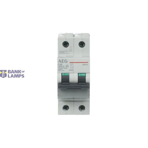 EP62 C50 Miniature Circuit Breaker - 2P - C - 50 A image 10