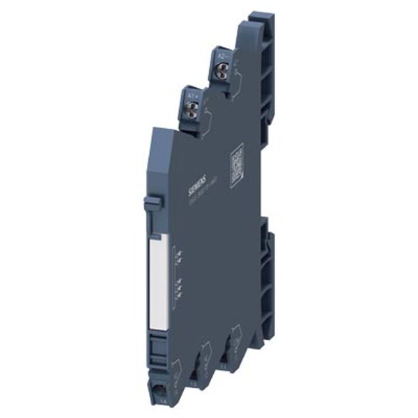 Output coupler with plug-in relay 24V DC 1CO screw terminal 6.2mm 6A image 1