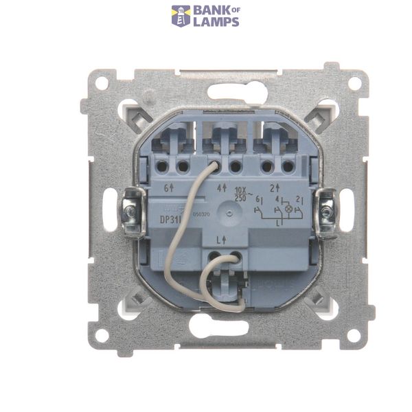 Single key with pictogram for electronic products, matt aluminum image 1