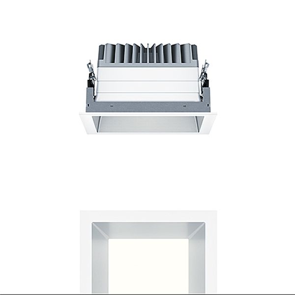 PANOS EVO Q190H 19W 830 LDO SM WH - LED ceiling-recessed luminaire image 1