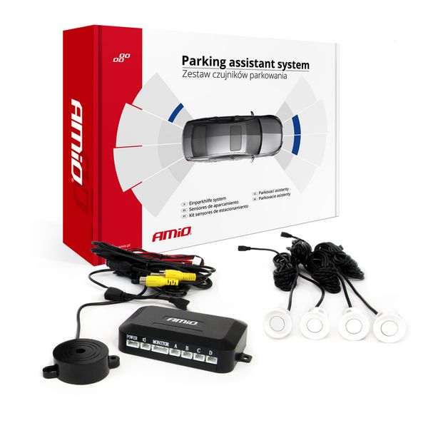 PS Visible set white 22mm AMIO-02991 image 1