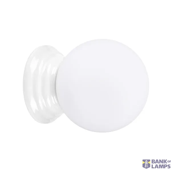 Wall lamp ZORI white IP44 image 1