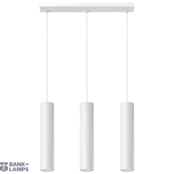 HANGING LAMP LAGOS 3L WHITE GU10 3X40W IP20 image 8