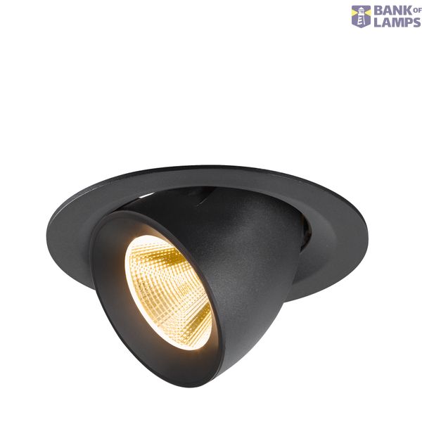 NUMINOS© GIMBLE M, recessed ceiling light, 3000K, 20ø, bl image 1