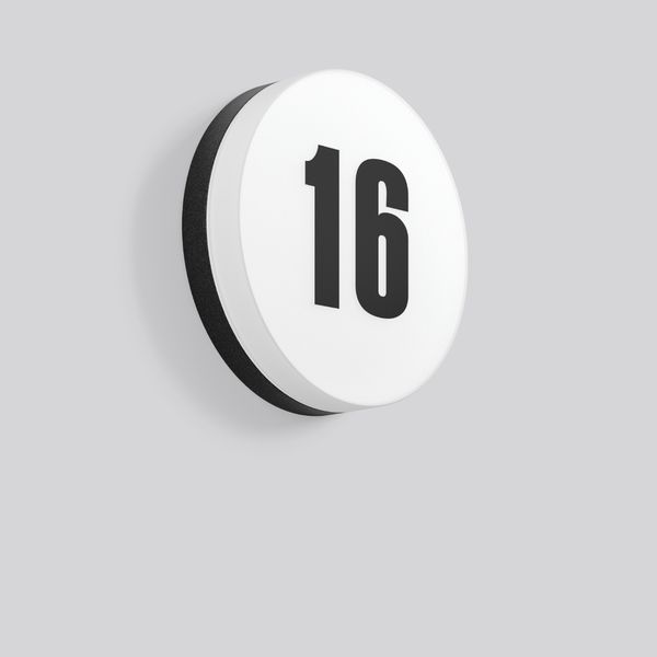FLAT SLIM round, 11...20 W, 1300...2450 lm, 830, 840, anthracite, on/o image 1
