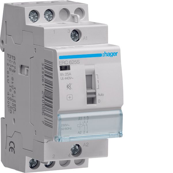 Humfree Override Cont. 25A, 2NO, 230V image 1