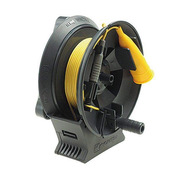 Cable reel for Earth resistance tester (Yellow) image 1
