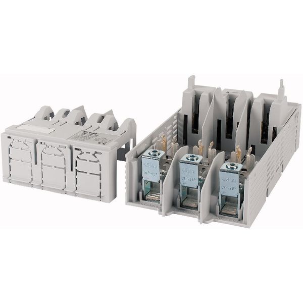 NH fuse-switch 3p box terminal 1,5 - 95 mm², mounting plate, electronic fuse monitoring, NH000 & NH00 image 22