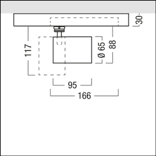 SUP2 L LED900-940 FL LDO TLVH BK - LED accent spot image 3