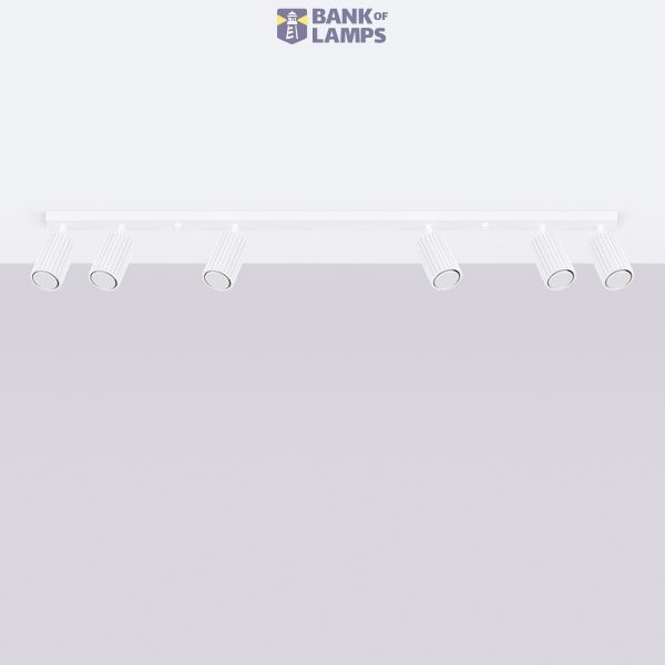SOLLUX - Spot KARBON 6L бял 6х10W 6хGU10 SL.1547 image 3