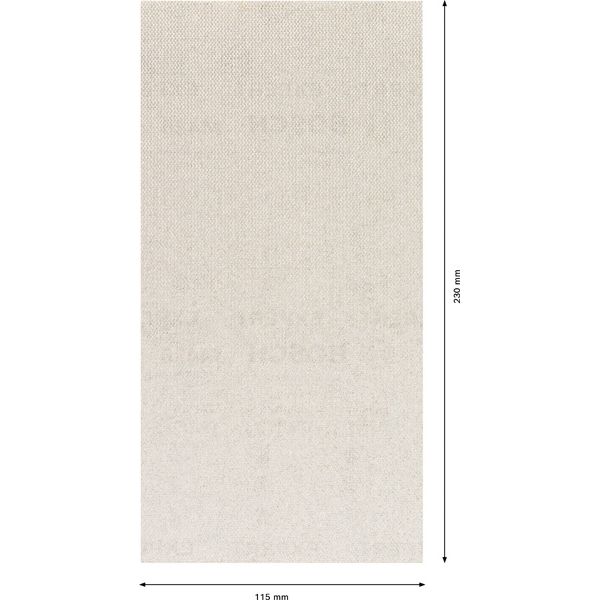 EXPERT M480 Sanding Net for Orbital Sanders 115 x 230 mm, G 80, 50-pc image 2