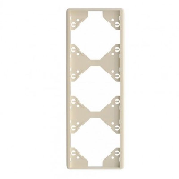 TRIPLE VERTICAL FRAME IVORY image 1