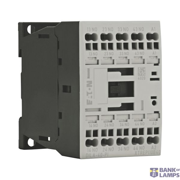 Control relay, 48 V, DC, 4 N/O, Push in terminals, DIN-rail/screw image 4