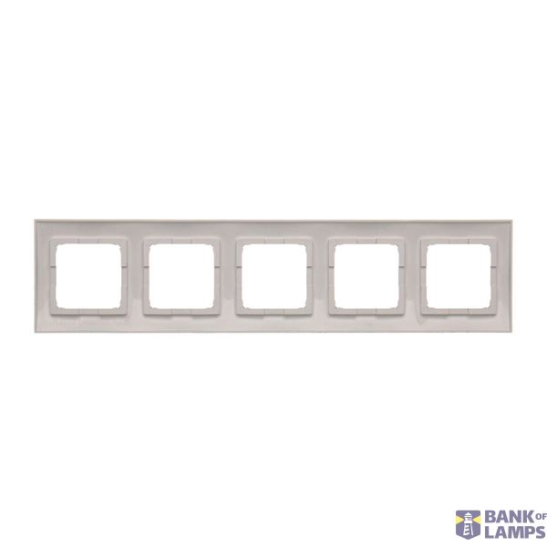 Double socket outlet with earthing, 16A, cream white/electro white image 1