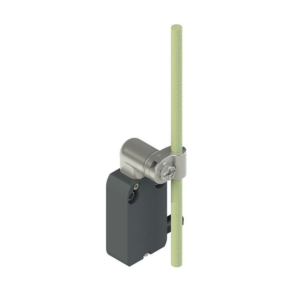 Modular prewired switch with metal revolving lever with adjustable fiber glass rod diam.6x200 image 1