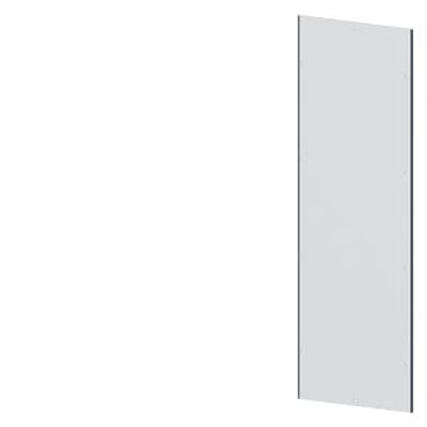 SIVACON side panel/rear panel, closed, EMC, IP40, H: 2000 mm, W: 600 mm image 1