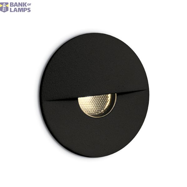 BLACK WALL/STEP COB 1W WW IP65 350mA image 1
