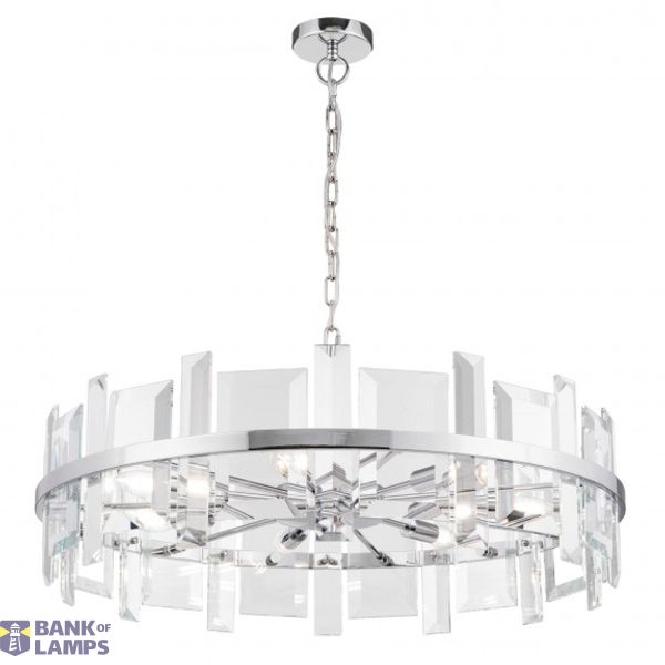 Modern Cerezo Pendant Lamp Chrome image 1