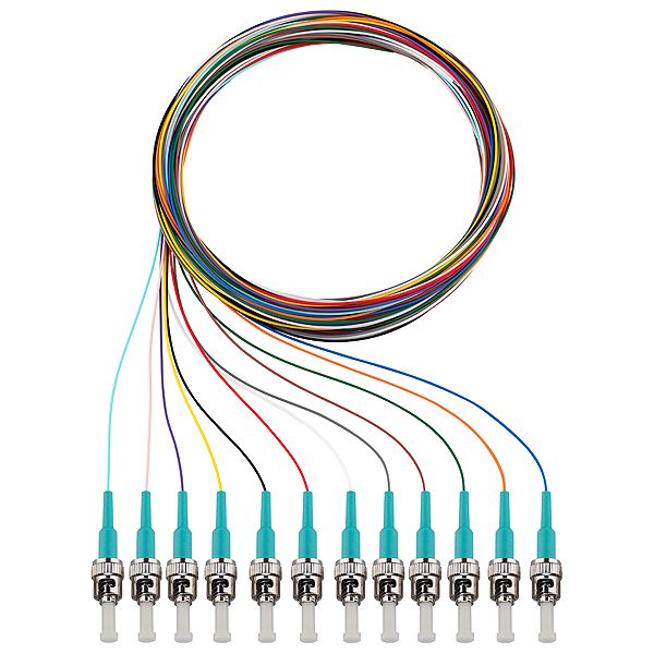 Pigtails, 12xST, OM3, 2m  image 1