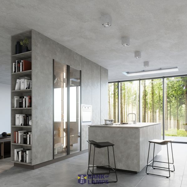 Spot VALDE 140 concrete GU10 1x40W IP20 image 5